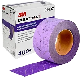 Листи абразивні в рулоні 737U Cubitron II Hookit 70мм х12м, 400+