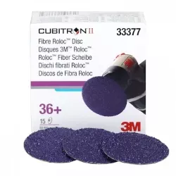 Фібровий диск Cubitron II, D50мм Roloc, 36+