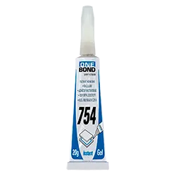 Клей миттєвий OneBond 754 ECA (гель), 20 гр