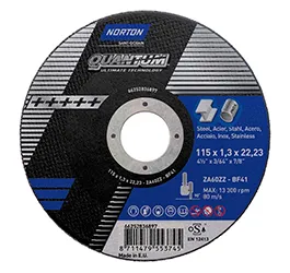 Круг відрізний Norton Quantum Ø 115 x 1.3 x 22.23