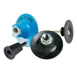 Оправка гумова TR Ø 75 М14 MEDIUM (під болгарку)