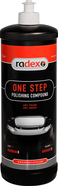 Полірувальна паста RADEX одноступенева 1л