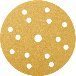 Абраз диск Radex Gold на липучці D150мм 15отв. Р100