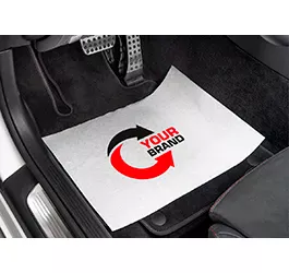 Килимки Serwo Paperplast лого ”AUDI” (400шт)