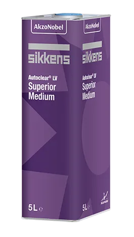 Лак ACLEAR LV SUPERIOR MED 5л