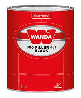 Грунт Wanda 600 4+1 (чорний) 4л