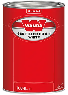 Грунт Wanda 650 HB 5+1 SET (білий) 1л