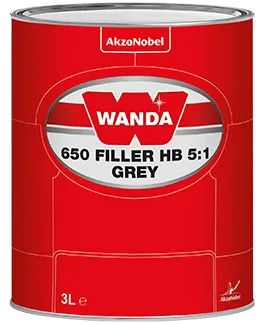 Грунт Wanda 650 HB 5+1 SET (сірий) 3,6л