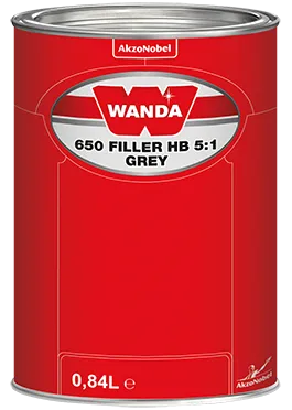Грунт Wanda 650 HB 5+1 SET (сірий) 1л